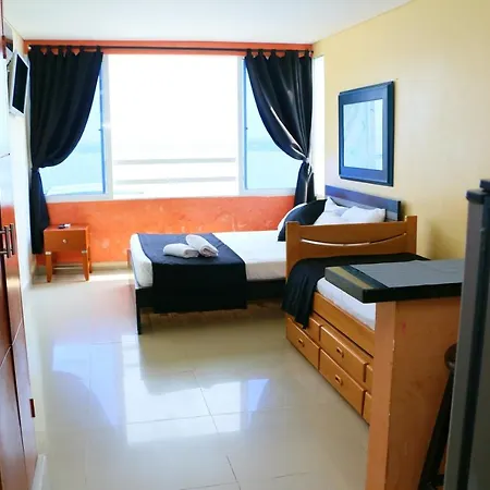 Apartaestudio 19c Cerca Al Mar Con Aire Acondicionado Y Wifi Apartamento *